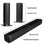 Soundbar wireless BKS-33 per TV con Bluetooth