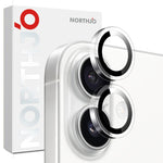 Anello protettivo trasparente in vetro temperato per obiettivo fotografico NORTHJO, For iPhone 17 Pro / 17 Pro Max, For iPhone 17, For iPhone Air, For iPhone 16 Pro / 16 Pro Max, For iPhone 16 / 16 Plus, For iPhone 15 Pro / 15 Pro Max                  ...