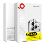 Anello protettivo trasparente in vetro temperato per obiettivo fotografico NORTHJO, For iPhone 17 Pro / 17 Pro Max, For iPhone 17, For iPhone Air, For iPhone 16 Pro / 16 Pro Max, For iPhone 16 / 16 Plus, For iPhone 15 Pro / 15 Pro Max                  ...