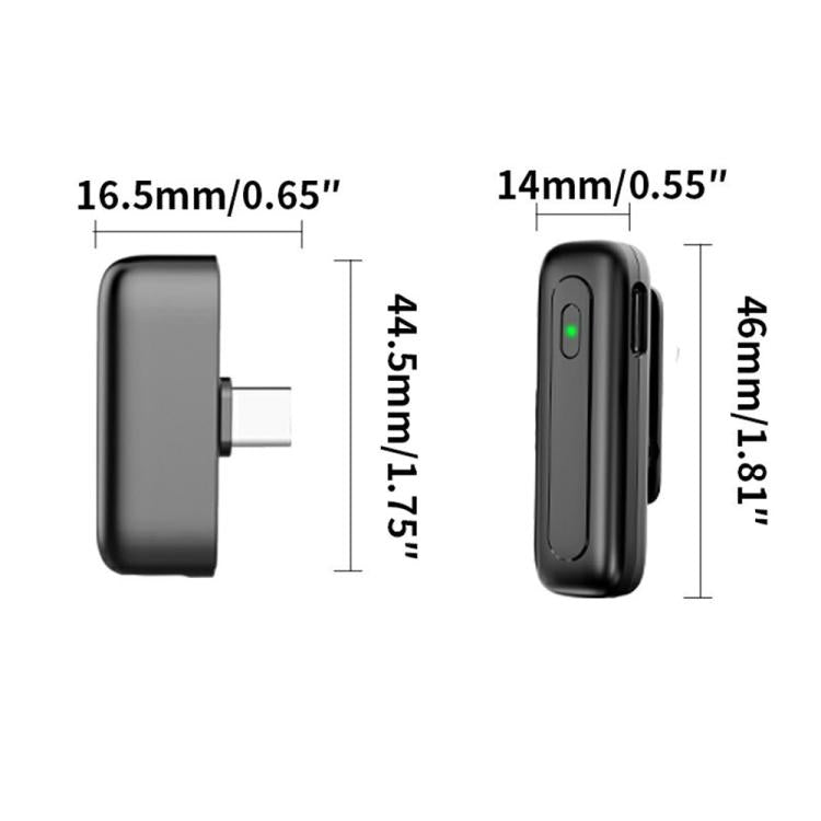 Microfono wireless M6 con 2 microfoni e ricevitore