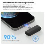 Microfono wireless M6 con 2 microfoni e ricevitore