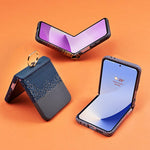 Custodia per telefono antiurto integrata con pellicola protettiva a quadri arcobaleno., For Samsung Galaxy Z Flip7 5G, For Samsung Galaxy Z Flip6 5G, For Samsung Galaxy Z Flip5 5G