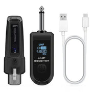 Convertitore microfono cablato a wireless con trasmettitore e ric