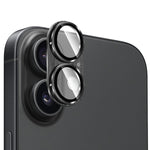Pellicola in vetro temperato ENKAY con trattamento antiriflesso per obiettivo fotografico, lega di alluminio spazzolato e vetro temperato., For iPhone 17