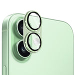 Pellicola in vetro temperato ENKAY con trattamento antiriflesso per obiettivo fotografico, lega di alluminio spazzolato e vetro temperato., For iPhone 17