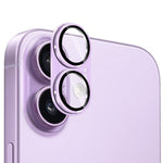 Pellicola in vetro temperato ENKAY con trattamento antiriflesso per obiettivo fotografico, lega di alluminio spazzolato e vetro temperato., For iPhone 17