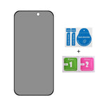 Pellicola protettiva in vetro temperato con stampa effetto seta, copertura completa, per la privacy, JUNSUNMAY, 25 pezzi., For iPhone 17 Pro Max, For iPhone 17 Pro, For iPhone 17, For iPhone Air, For iPhone 16 Pro Max, For iPhone 16 Pro                ...