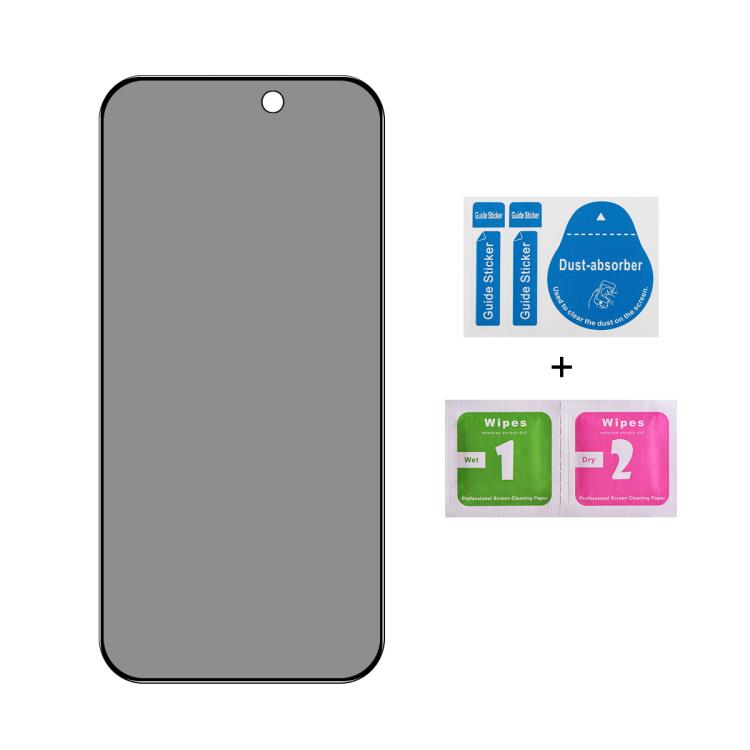 Pellicola protettiva in vetro temperato con stampa effetto seta, copertura completa, per la privacy, JUNSUNMAY, 25 pezzi., For iPhone 17 Pro Max, For iPhone 17 Pro, For iPhone 17, For iPhone Air, For iPhone 16 Pro Max, For iPhone 16 Pro                ...