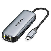 WAVLINK NWU340GD With 95W Charging Port 5Gbps USB-C to RJ45 Ethernet Adapter Converter, NWU340GD