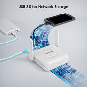 WAVLINK WNT100X3  AX3000 160MHz MU-MIMO OFDMA VPN Dual Band WiFi 6 Travel Router, US Plug, UK Plug, EU Plug, AU Plug