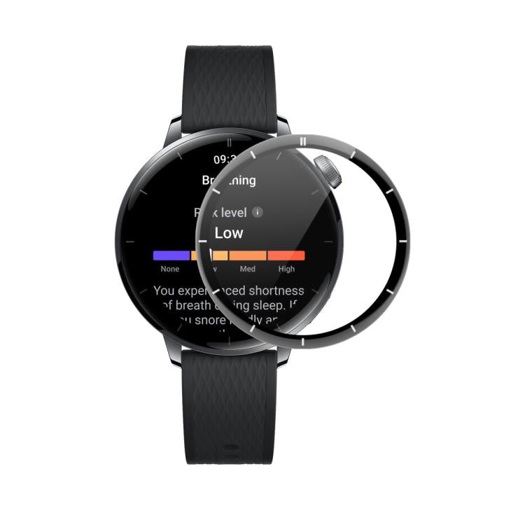 Pellicola protettiva per schermo ENKAY 3D Full Coverage Soft PC Edge PMMA HD, For OnePlus Watch 4, For OnePlus Watch 3 43mm, For OnePlus Watch 3 46mm