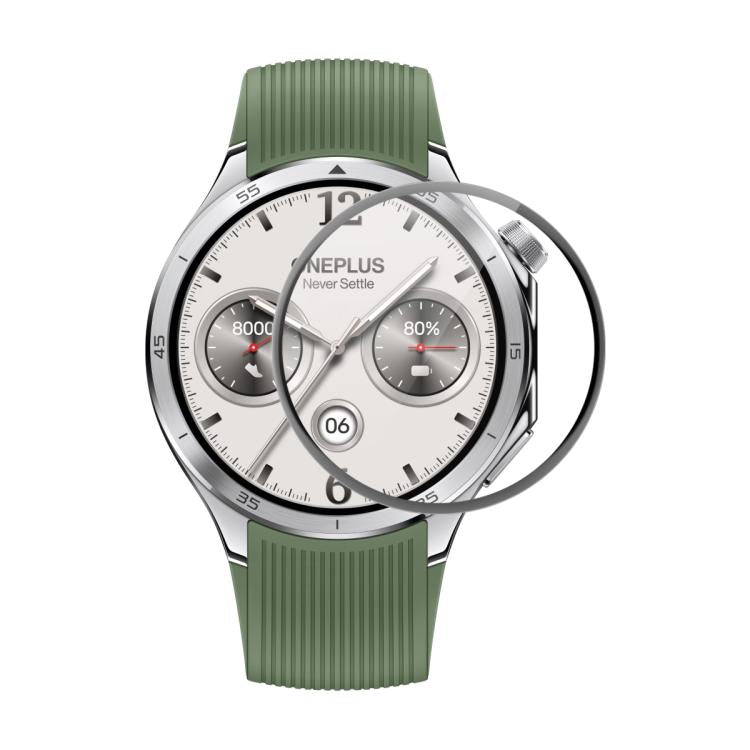 Pellicola protettiva per schermo ENKAY 3D Full Coverage Soft PC Edge PMMA HD, For OnePlus Watch 4, For OnePlus Watch 3 43mm, For OnePlus Watch 3 46mm