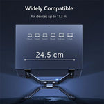 P70 X-Shape Aluminum Alloy Stand Height Adjustable Foldable Cooling Bracket for Laptop / Tablet, P70