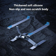 P70 X-Shape Aluminum Alloy Stand Height Adjustable Foldable Cooling Bracket for Laptop / Tablet, P70