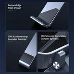 P70 X-Shape Aluminum Alloy Stand Height Adjustable Foldable Cooling Bracket for Laptop / Tablet, P70