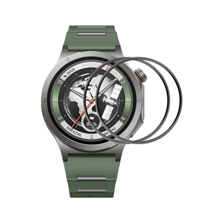 2 pellicole protettive per schermo ENKAY 3D Full Coverage Soft PC Edge PMMA HD, For OnePlus Watch 4, For OnePlus Watch 3 43mm, For OnePlus Watch 3 46mm