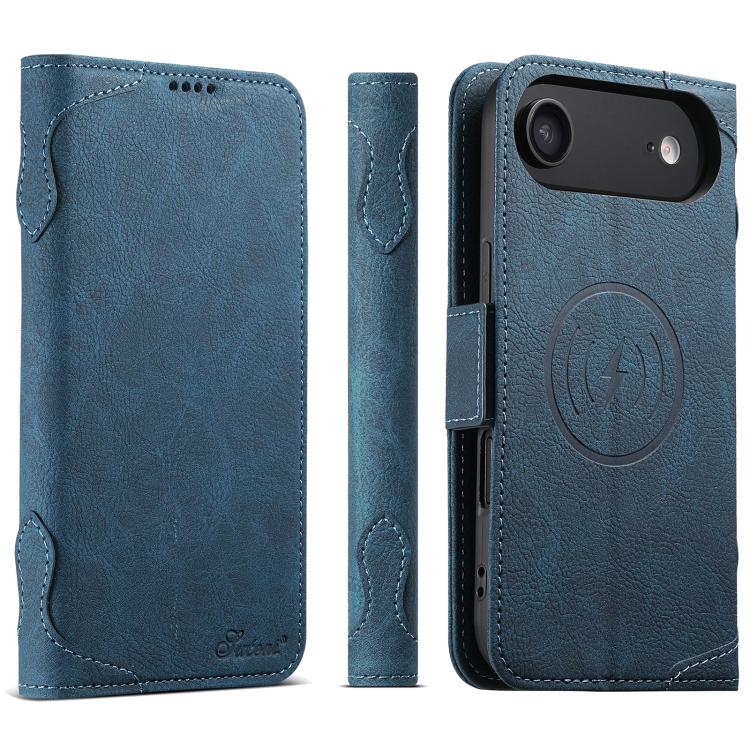 Custodia per telefono SUTENI J07 multifunzionale con apertura orizzontale e MagSafe in pelle., For iPhone 18, For iPhone 18 Pro, For iPhone 18 Pro Max, For iPhone 17 Pro Max, For iPhone 17 Pro, For iPhone 17, For iPhone Air