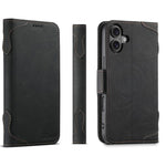 Custodia per telefono SUTENI J07 multifunzionale con apertura orizzontale e MagSafe in pelle., For iPhone 18, For iPhone 18 Pro, For iPhone 18 Pro Max, For iPhone 17 Pro Max, For iPhone 17 Pro, For iPhone 17, For iPhone Air