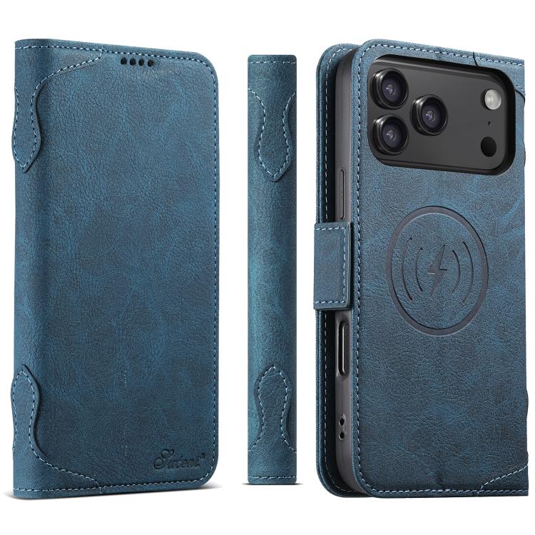 Custodia per telefono SUTENI J07 multifunzionale con apertura orizzontale e MagSafe in pelle., For iPhone 18, For iPhone 18 Pro, For iPhone 18 Pro Max, For iPhone 17 Pro Max, For iPhone 17 Pro, For iPhone 17, For iPhone Air