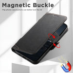 Custodia per telefono SUTENI J07 multifunzionale con apertura orizzontale e MagSafe in pelle., For iPhone 18, For iPhone 18 Pro, For iPhone 18 Pro Max, For iPhone 17 Pro Max, For iPhone 17 Pro, For iPhone 17, For iPhone Air