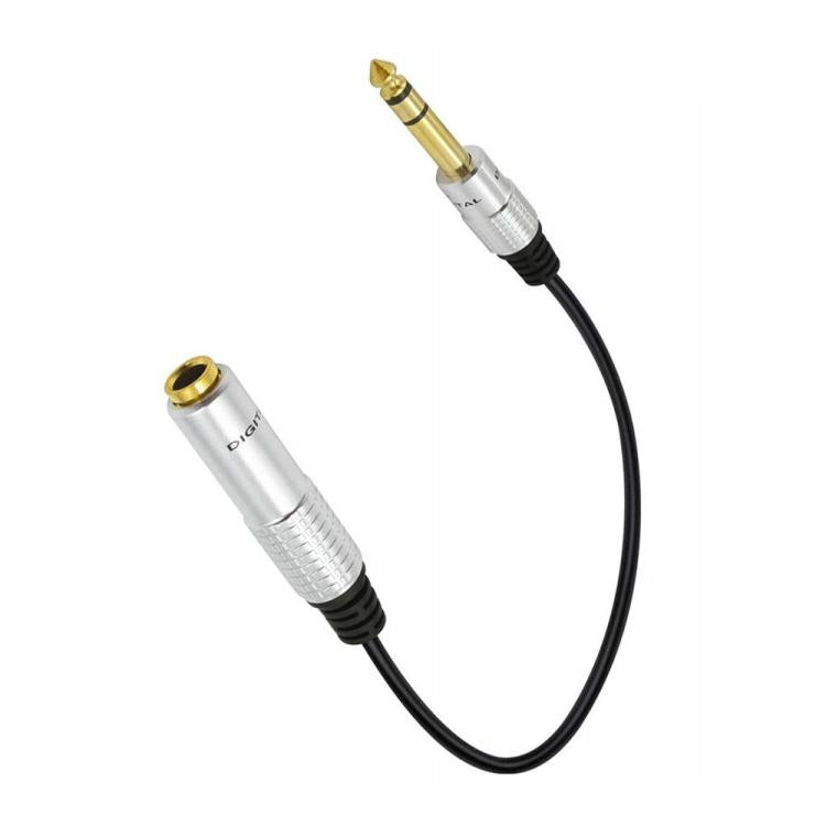 JUNSUNMAY 6.35mm 1/4 inch Male to Female Stereo Headphone Guitar Extension Cable Cord, 0.3m, 1.8m, 3m, 5m, 10m