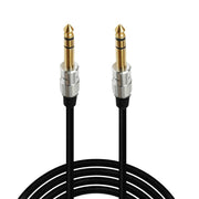 JUNSUNMAY 6.35mm 1/4 inch Male to Male Stereo Headphone Guitar Extension Cable Cord, 0.3m, 1.8m, 3m, 5m, 10m