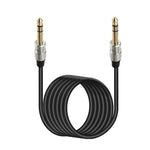 JUNSUNMAY 6.35mm 1/4 inch Male to Male Stereo Headphone Guitar Extension Cable Cord, 0.3m, 1.8m, 3m, 5m, 10m