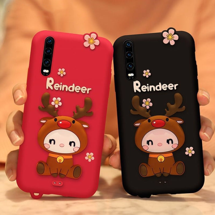 Cover in silicone anti-caduta Cartoon all-inclusive per Huawei P30 Pro, For Huawei P30 Pro