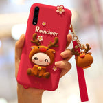 Cover in silicone anti-caduta Cartoon all-inclusive per Huawei P30 Pro, For Huawei P30 Pro