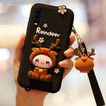 Cover in silicone anti-caduta Cartoon all-inclusive per Huawei P30 Pro, For Huawei P30 Pro