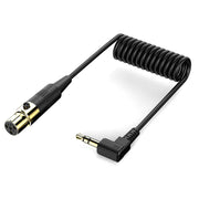 Cavo adattatore 3,5mm stereo maschio a XLR femmina 0,5m