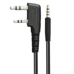 Cavo adattatore auricolare walkie talkie 25 cm 2 Pin-3.5mm