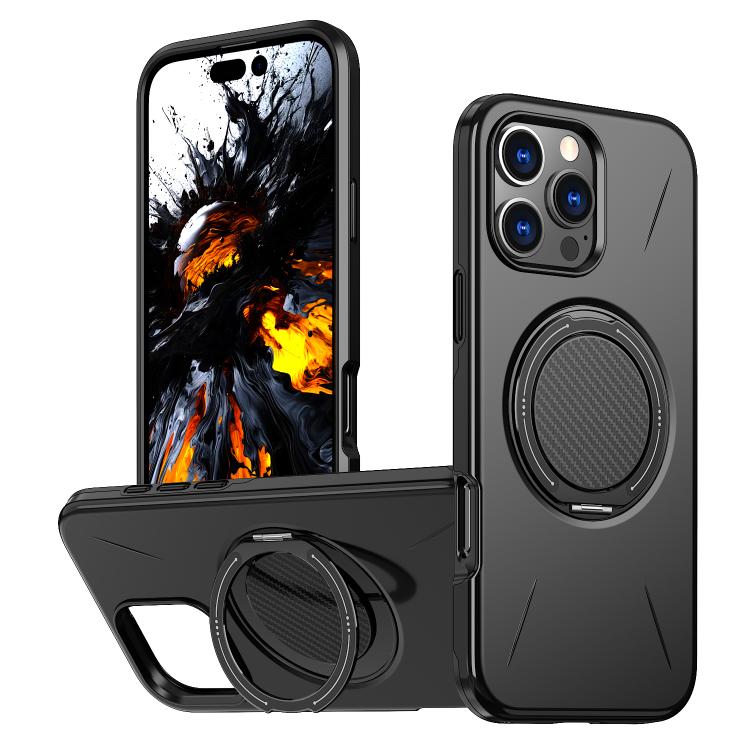 Custodia per PC/telefono Kalebol con supporto magnetico girevole MagSafe., For iPhone 16 Pro Max, For iPhone 16 Pro, For iPhone 16 Plus