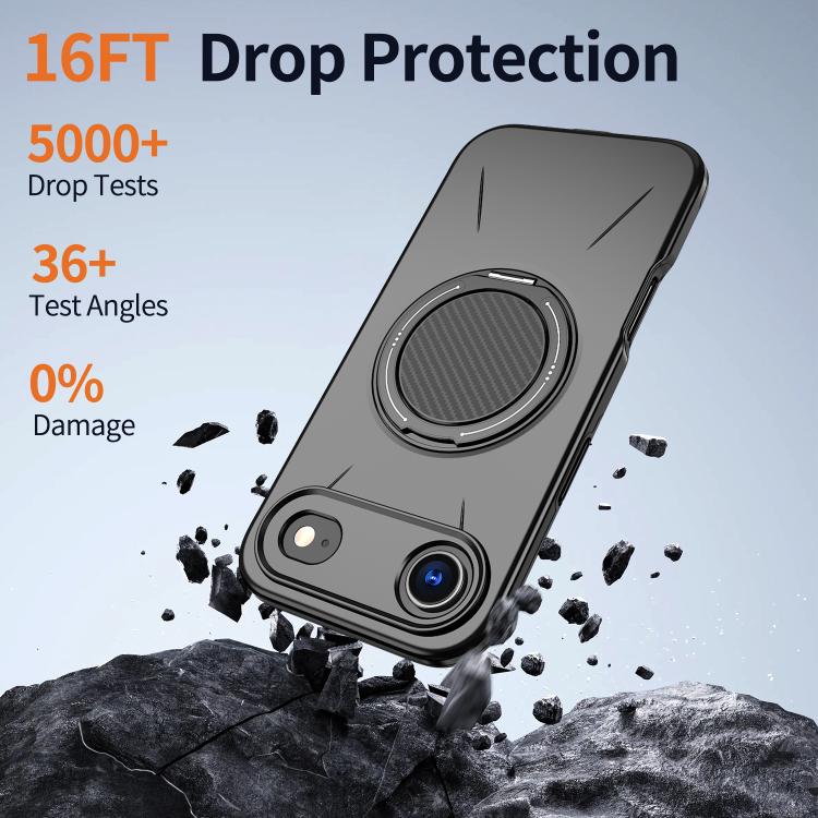 Custodia per PC/telefono Kalebol con supporto magnetico girevole MagSafe., For iPhone 16 Pro Max, For iPhone 16 Pro, For iPhone 16 Plus