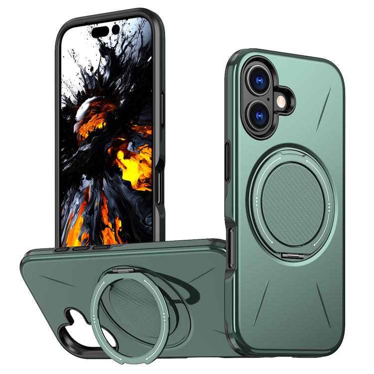 Custodia per PC/telefono Kalebol con supporto magnetico girevole MagSafe., For iPhone 16, For iPhone 15 Pro Max, For iPhone 15 Pro