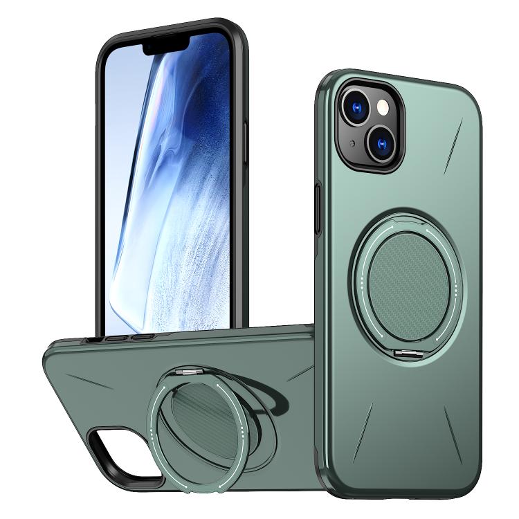 Custodia per PC/telefono Kalebol con supporto magnetico girevole MagSafe., For iPhone 15, For iPhone 14, For iPhone 14 Pro