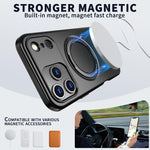 Custodia per PC/telefono Kalebol con supporto magnetico girevole MagSafe., For iPhone 18 Pro, For iPhone 18 Pro Max, For iPhone 17 Pro Max