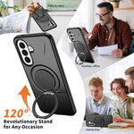 Custodia per PC/telefono Kalebol con supporto magnetico girevole MagSafe., For Galaxy A37 5G, For Galaxy A27 5G, For Galaxy A07 4G