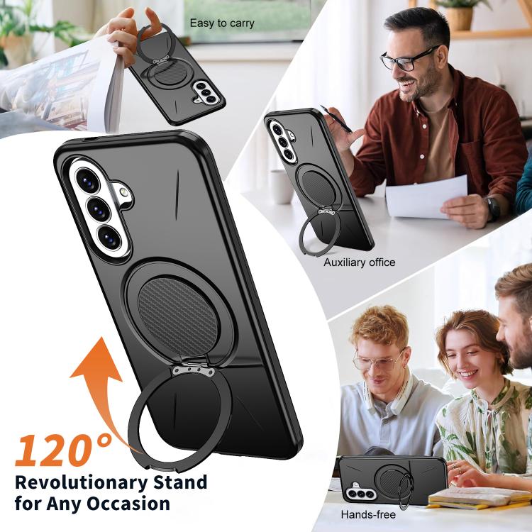 Custodia per PC/telefono Kalebol con supporto magnetico girevole MagSafe., For Galaxy A37 5G, For Galaxy A27 5G, For Galaxy A07 4G