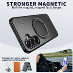 Custodia per PC/telefono Kalebol con supporto magnetico girevole MagSafe., For Galaxy A56 5G, For Galaxy A26 5G, For Galaxy A36 5G