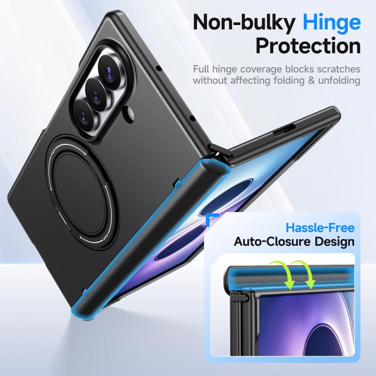 Custodia per PC/telefono Kalebol con supporto magnetico girevole MagSafe., For Galaxy Z Fold7 5G, For Galaxy Z Flip7 5G, For Galaxy S25 Edge 5G
