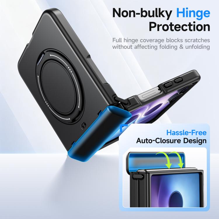 Custodia per PC/telefono Kalebol con supporto magnetico girevole MagSafe., For Galaxy Z Flip8 5G, For Galaxy S26+ 5G, For Galaxy S26 Edge 5G