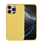 Custodia per telefono in vera pelle con texture litchi e retro MagSafe., For iPhone 13 Pro Max, For iPhone 13 Pro