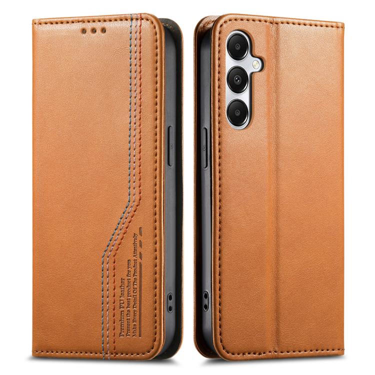 Cinturino elastico da polso, chiusura magnetica e custodia per telefono in pelle, For Samsung Galaxy M15 5G, For Samsung Galaxy A55 5G, For Samsung Galaxy A35 5G, For Samsung Galaxy A15, For Samsung Galaxy A05S 4G, For Samsung Galaxy A25 5G