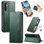 Cinturino elastico da polso, chiusura magnetica e custodia per telefono in pelle, For Samsung Galaxy A57 5G, For Samsung Galaxy A37 5G, For Samsung Galaxy M36 5G, For Samsung Galaxy A56 5G, For Samsung Galaxy A26 5G, For Samsung Galaxy A36 5G