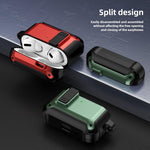Cover protettiva ibrida in TPU e PC per auricolari con chiusura a scatto., For AirPods Pro 3