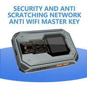 A50 Support 8 Devices Portable SIM Card 4G WiFi Router Rechargeable Time Display Router, A50
