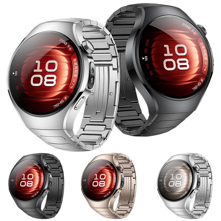 Cinturino per orologio in lega di titanio a forma di I, For Huawei Watch 5 42mm
