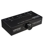 Selettore segnale bilanciato 3 ingressi 1 uscita audio