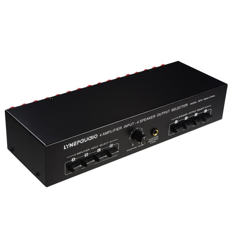 Amplificatore selettore altoparlanti 4 ingressi 4 uscite 300W